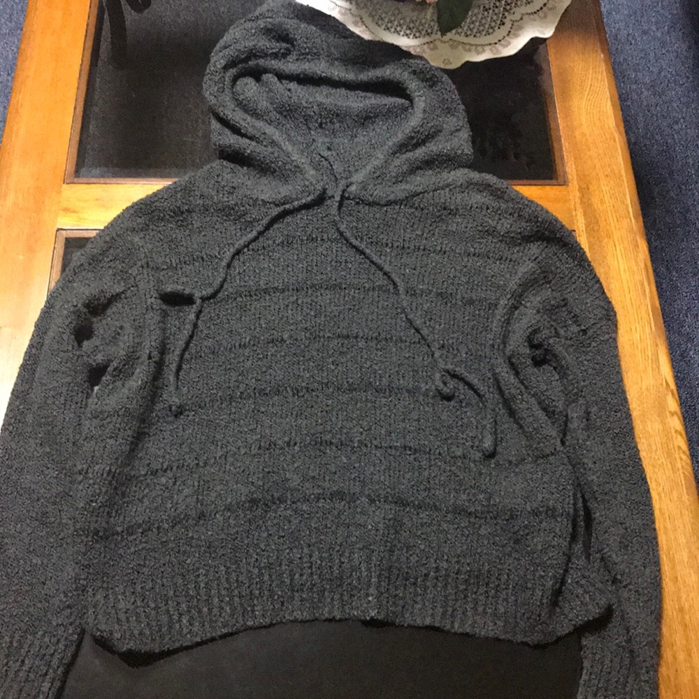 Gray hoodie